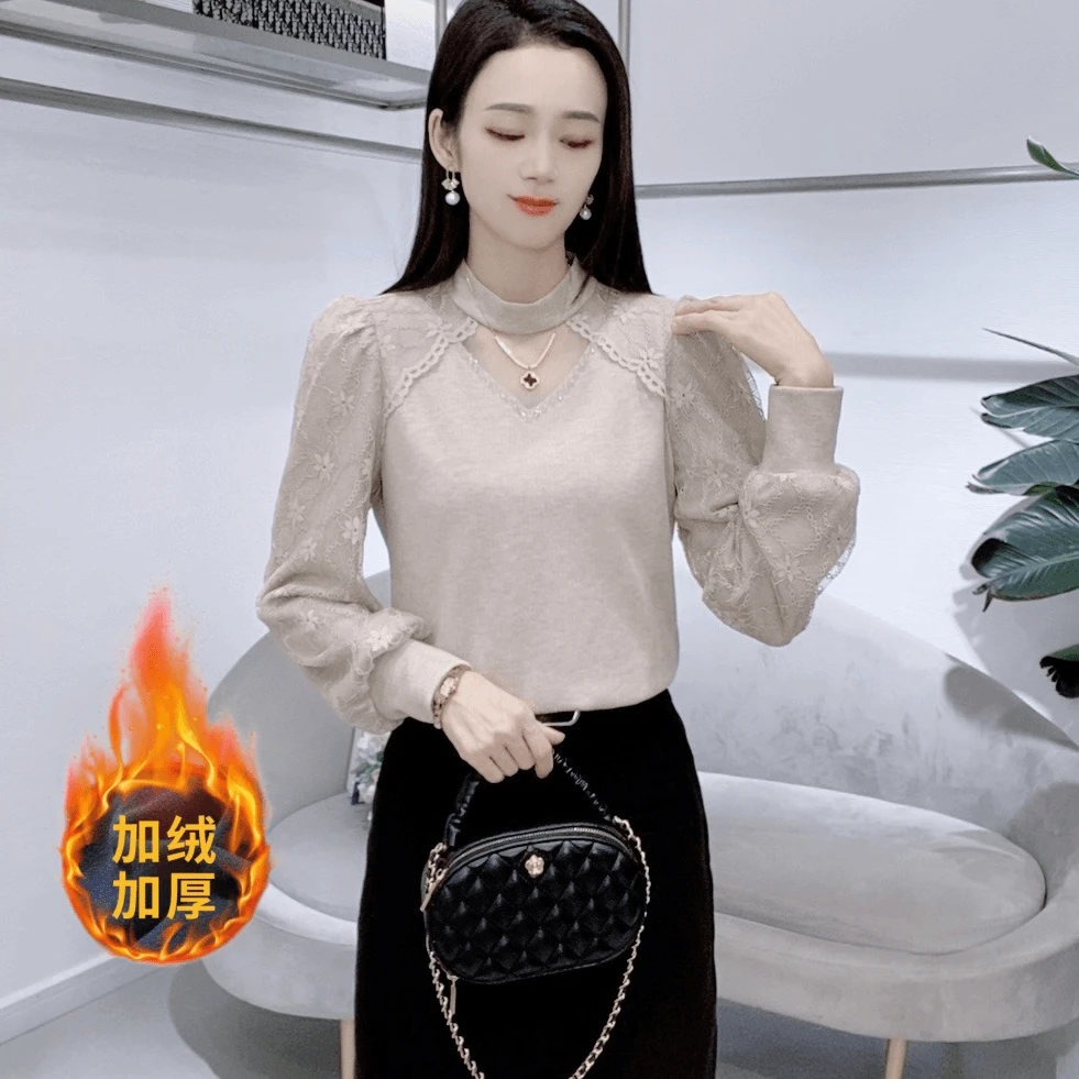 A7512新款女装长袖百搭宽松小衫上衣