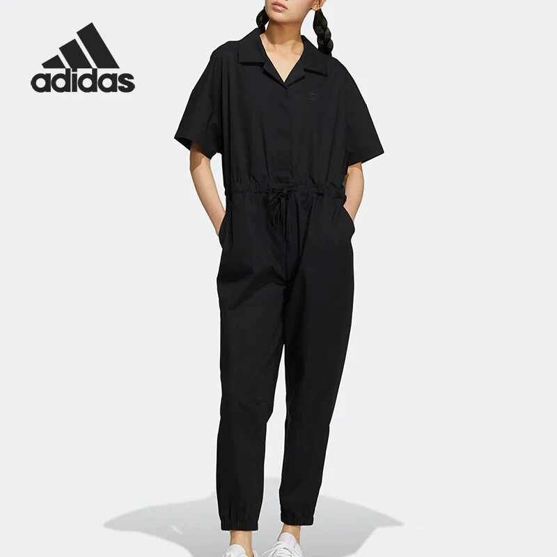 adidas/阿迪达斯女款新款户外时尚运动训练透气休闲连体服 HM2041