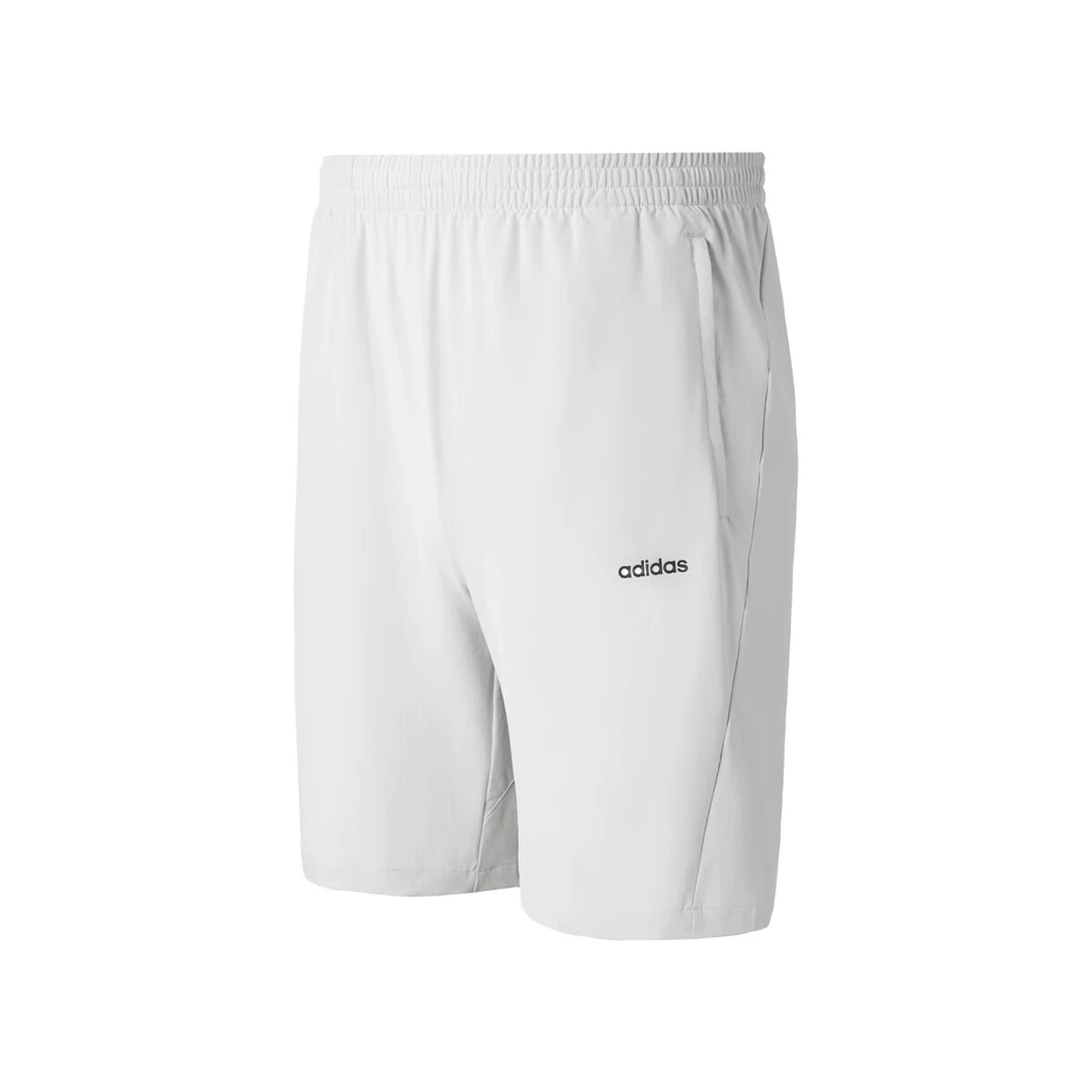 阿迪达斯（adidas）男款透气梭织休闲健身五分运动短裤 JE3562