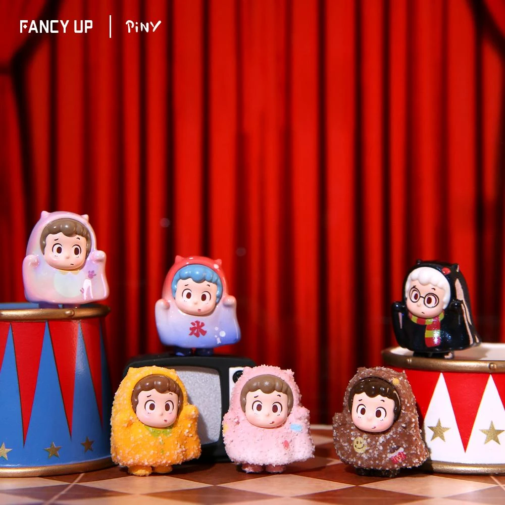 【拆盒】PINY初代小幽灵一起鬼混系列可爱萌粒盲盒