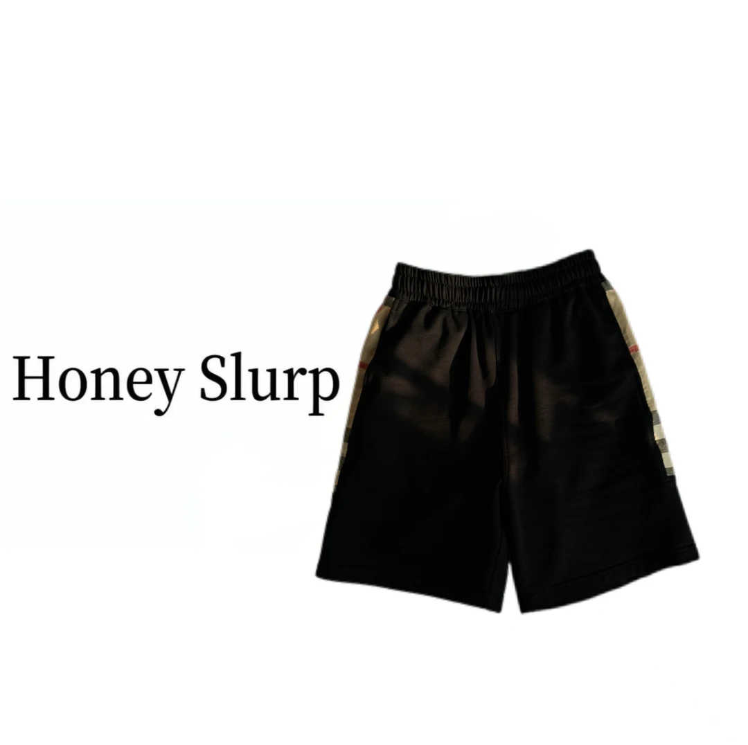 【大韩专享2192】Honey Slurp格纹撞色休闲短裤
