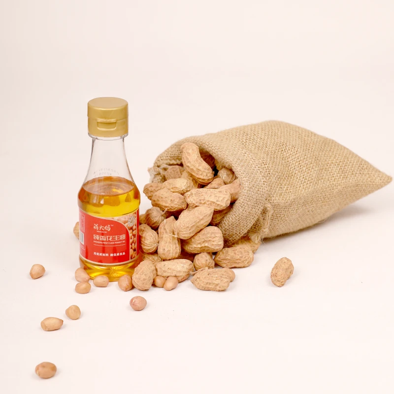 翁大妈古法精选压榨纯香花生油100ml瓶凉拌健康营养品牌传承工艺
