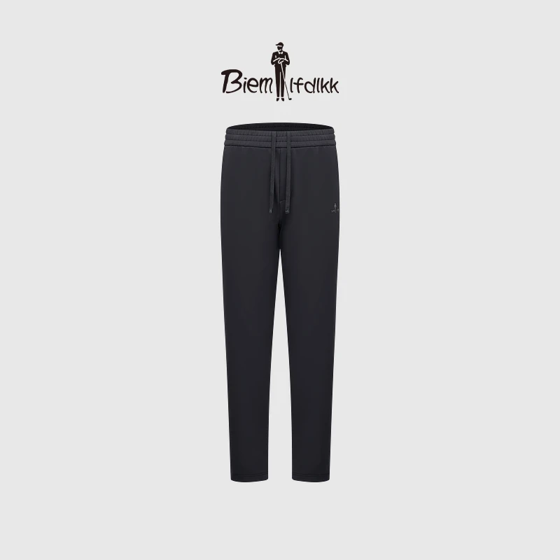 【裸感亲肤】比音勒芬春秋男士轻柔弹力抗皱直筒休闲裤