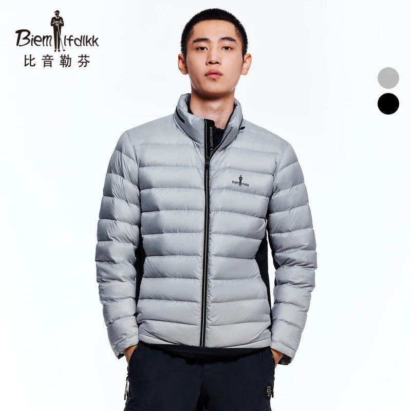 【极肤系列】比音勒芬高尔夫男装冬季男士舒适轻薄保暖外套羽绒服