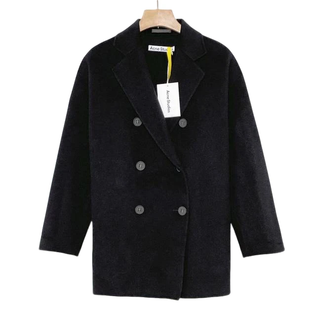 全新未使用 AcneStudios  时尚 黑色休闲百搭外套/34码/XG-Y21114