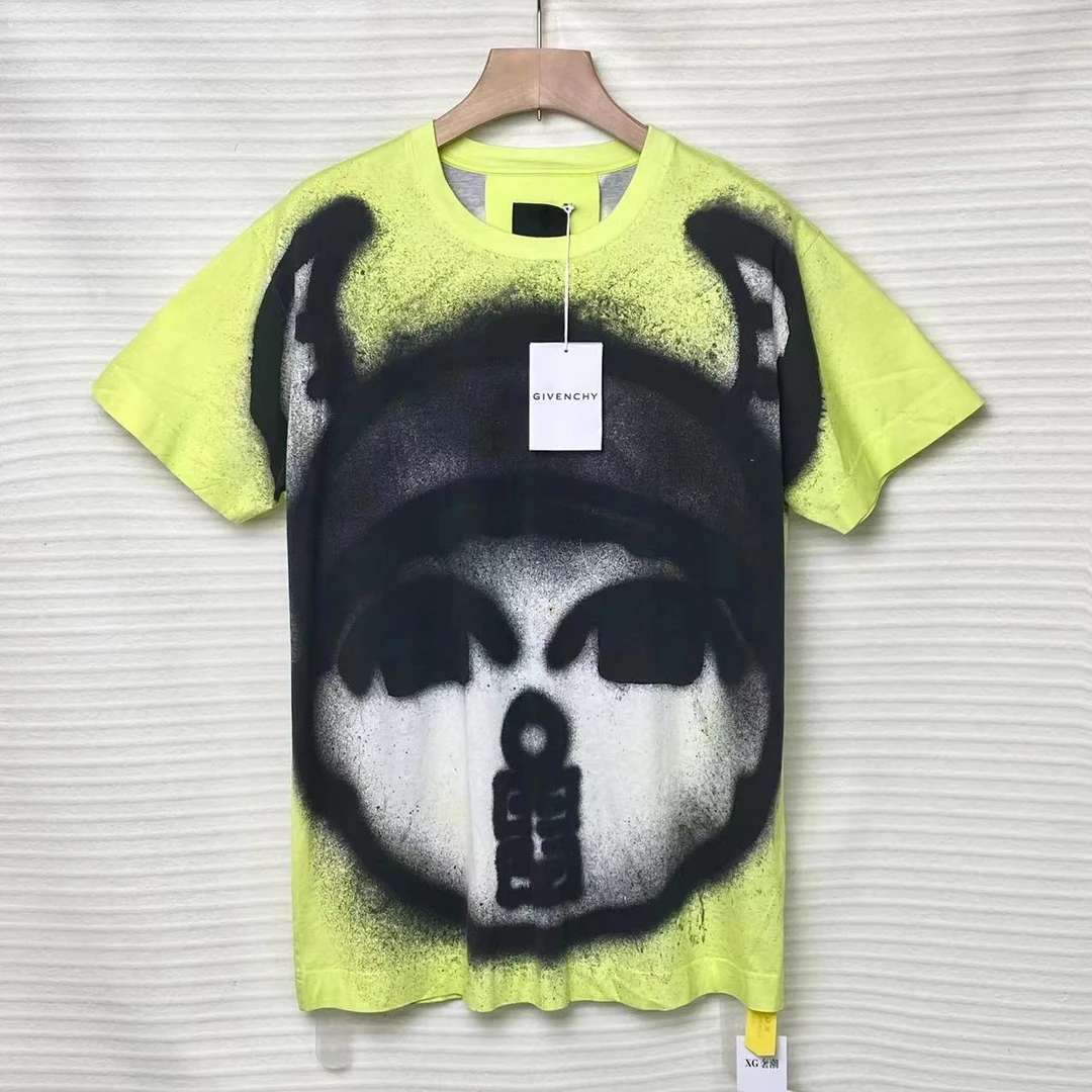 全新未使用 Givenchy/纪梵希 chito联名喷漆 短袖/xs码/XG-y16718