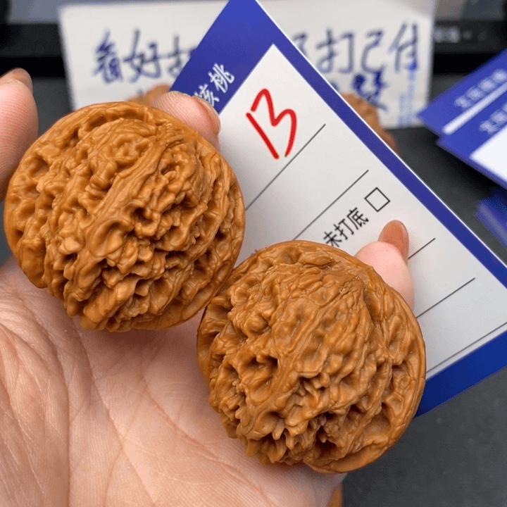 【闪购商品】文玩核桃把件小**水哈哈哈13
