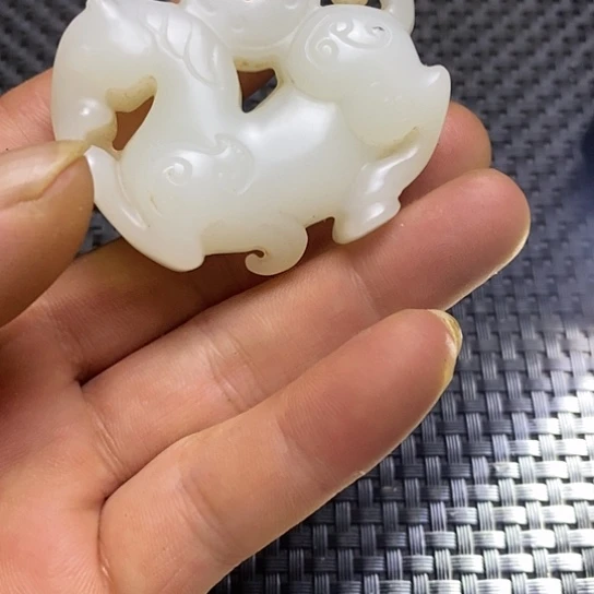 白玉菩提吊坠挂件