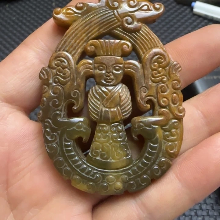 紫金钵盂菩提吊坠