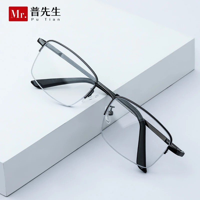 德国进口老花镜男老人高清防蓝光抗疲劳老光品牌高档正品76060
