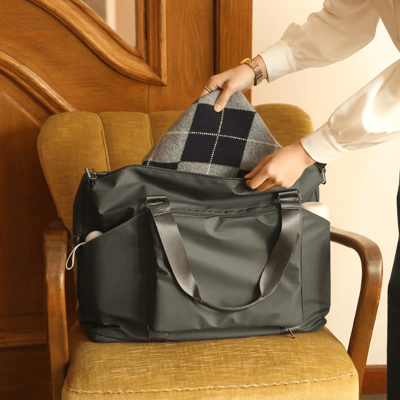 大容量出差旅行包男女短途手提单肩运动包待产包健身轻便