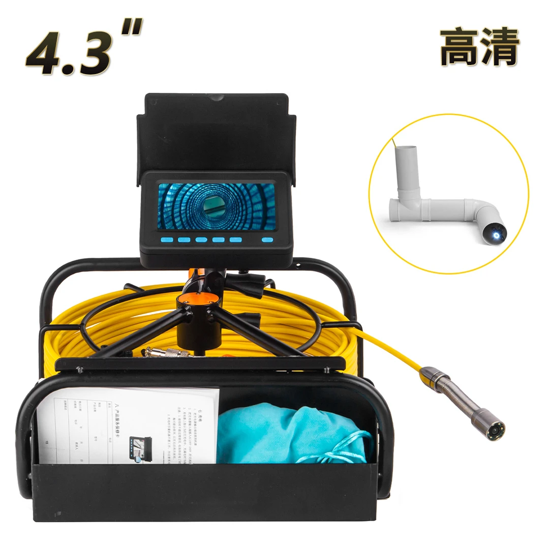 森盼超清管道内窥镜下水道摄像头探测器高清夜视防水高品质