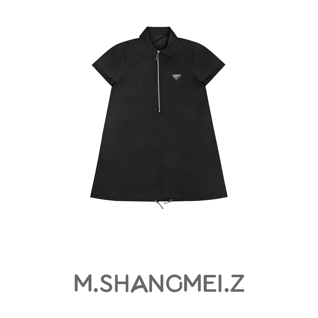 M.SHANGMEI.Z/沐熙美大哥推荐经典时尚休闲女士宽松连衣裙X030205