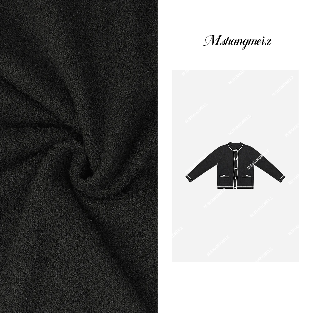 M.SHANGMEI.Z/沐熙【精致宠儿】美大哥百搭撞色白边开衫上衣X090959