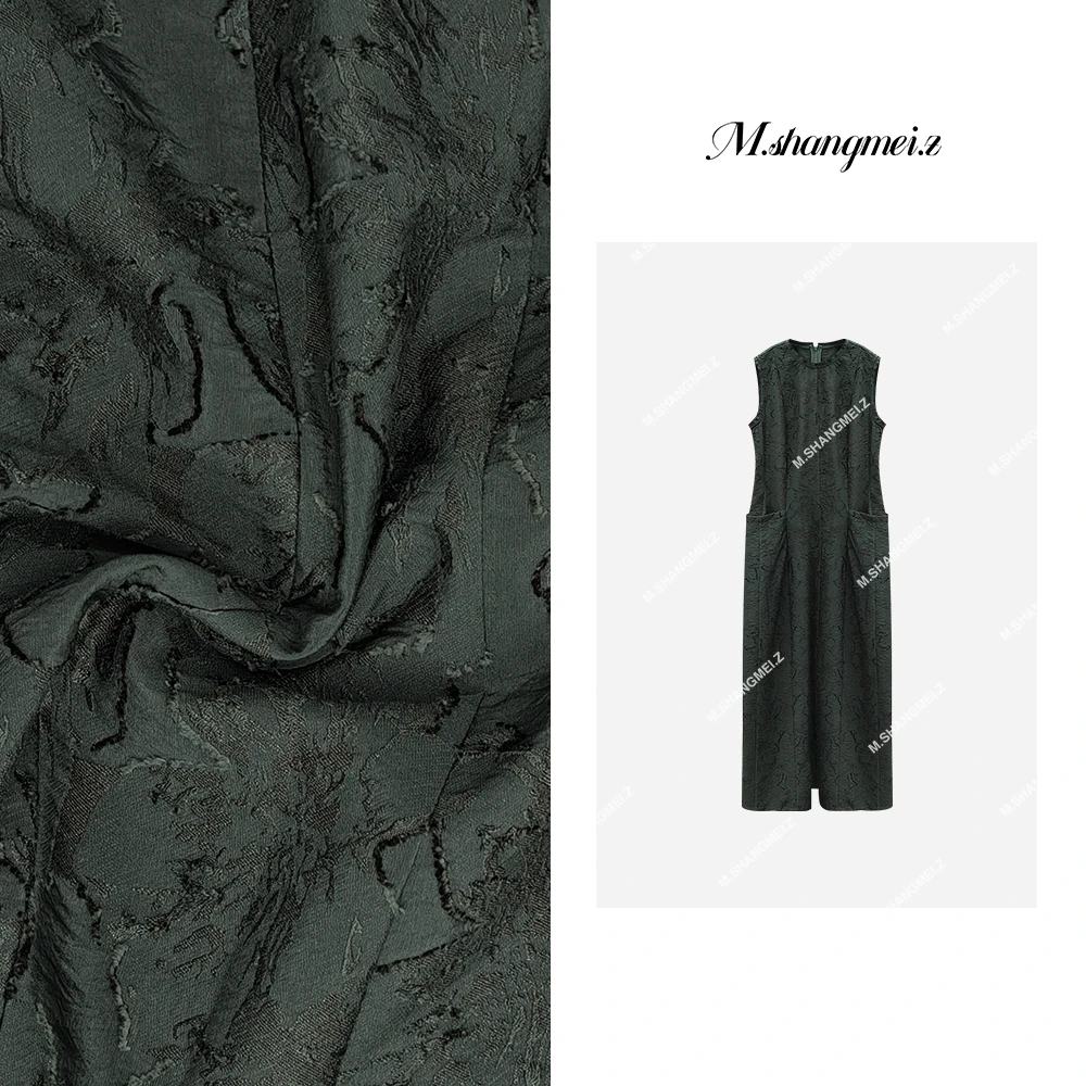 M.SHANGMEI.Z/沐熙美大哥精细宽松连衣裙轻奢女装连衣裙x050437