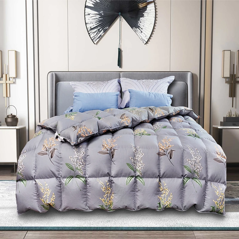 羽绒被被壳全棉双层 花仙子 印花水洗棉产品舒适