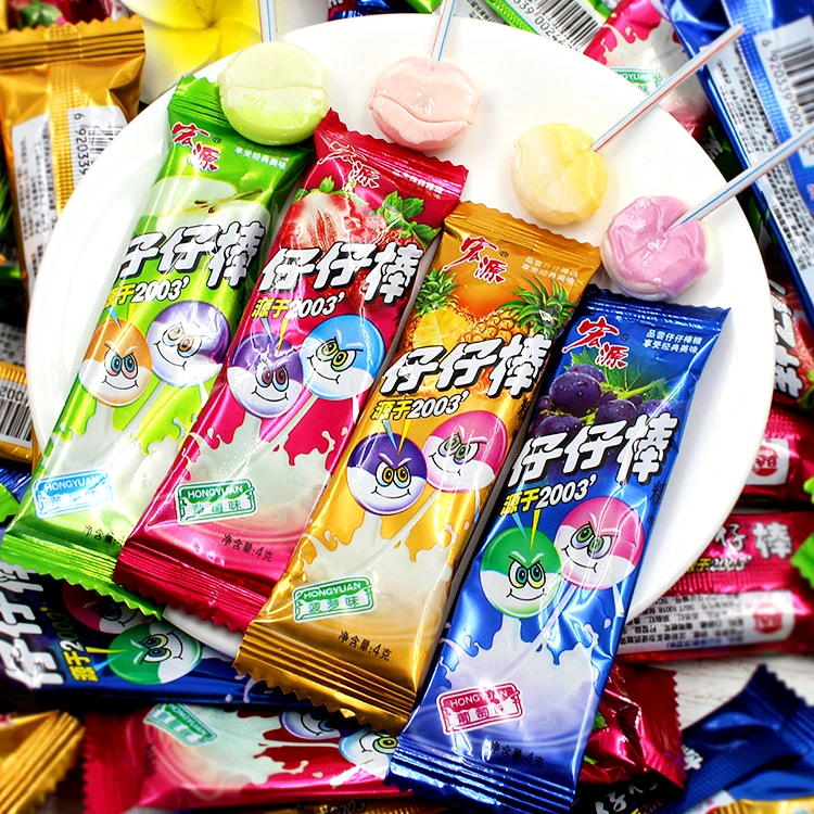 儿童棒棒糖仔仔棒糖果多口味混合装网红糖果高颜值小孩零食六一