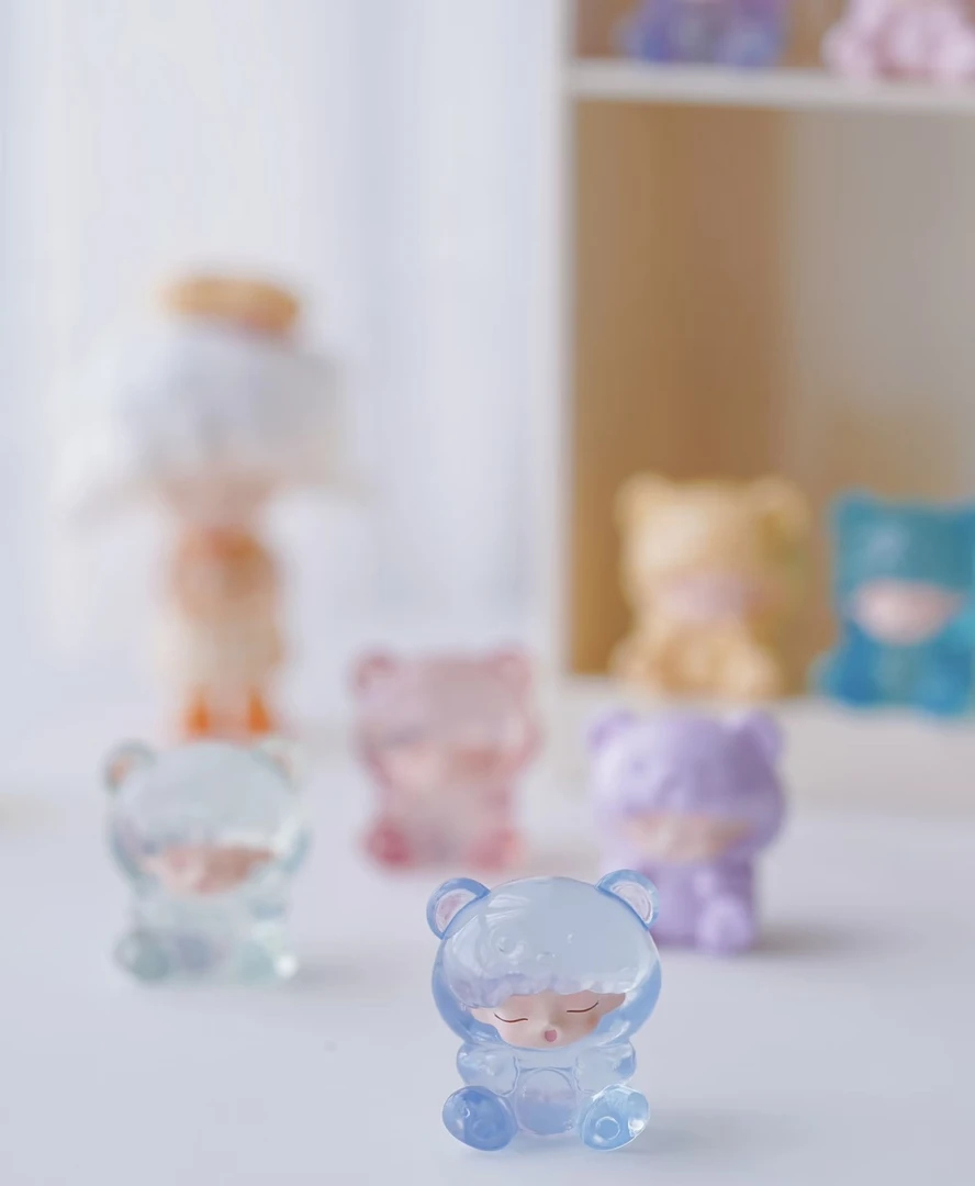 【阿V专属】官方正品潮玩YUMO小熊软糖系列mini盲盒萌粒(许愿3数）