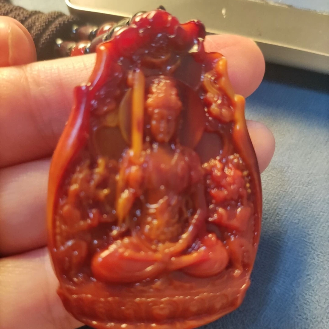 龙泉香工艺饰品文殊兔保护牌牌