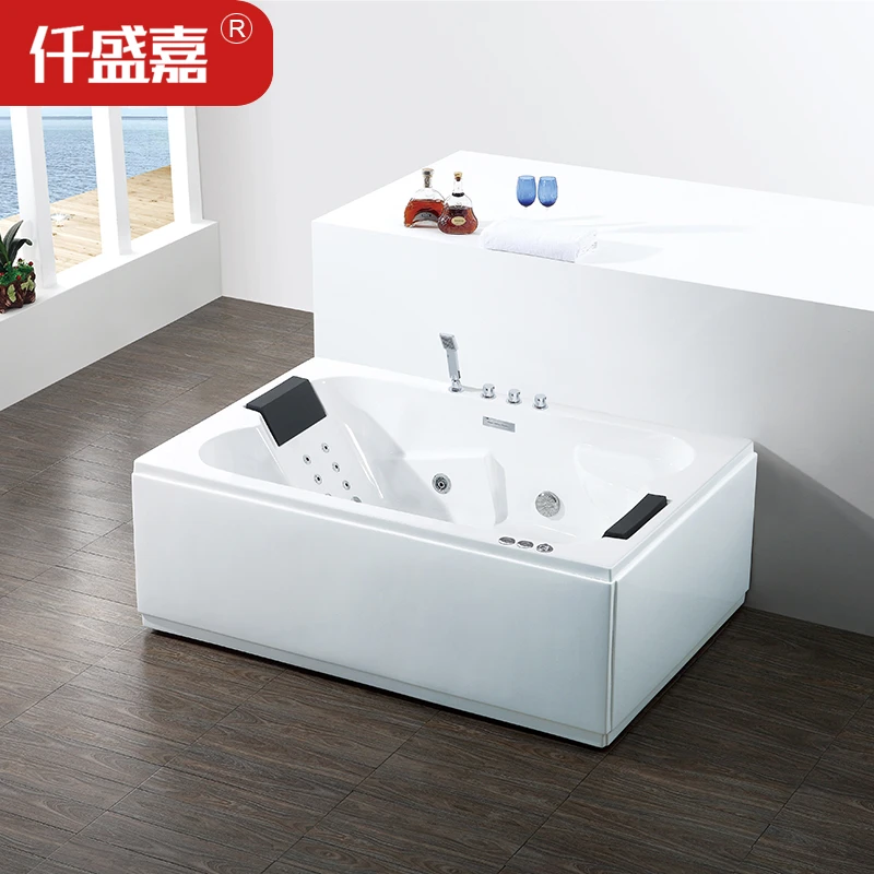 仟盛嘉智能恒温冲浪按摩浴缸家用亚克力浴缸酒店单人双人情侣浴缸