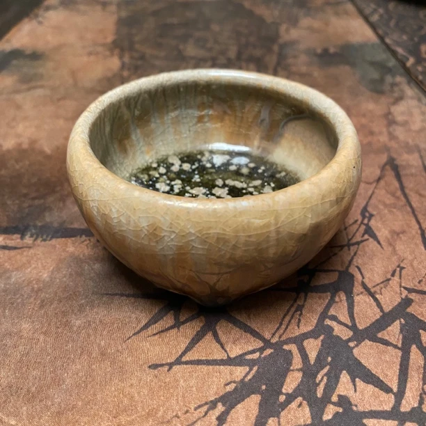 【让茶更好喝】景德镇迹艺柴烧纯手工七天马尾松纯料烧禅定主人杯