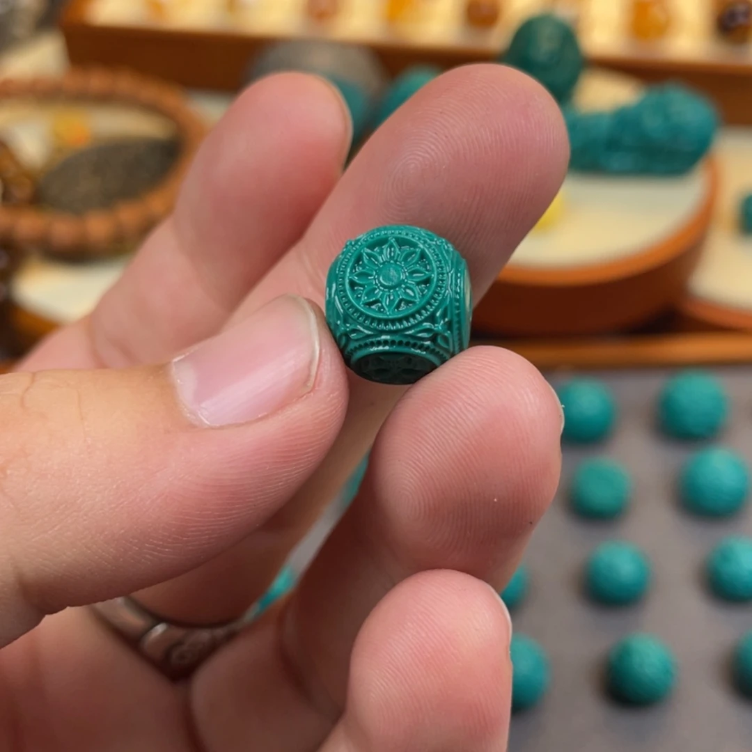 【闪购商品】琉璃吊坠(不含链)12六方
