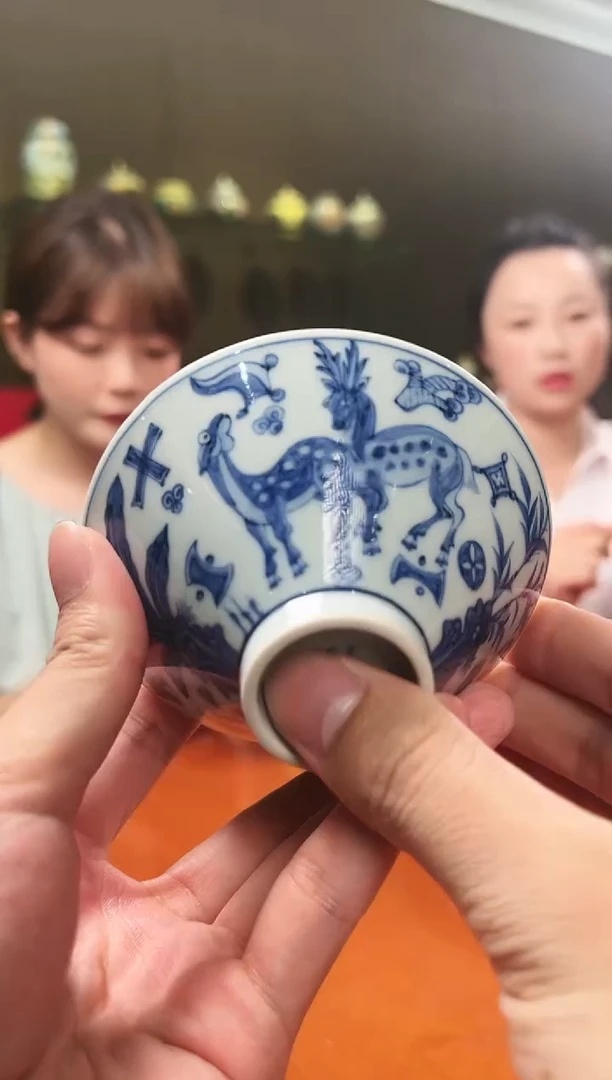 【闪购商品】摆件景德镇陶瓷小杯杯摆件