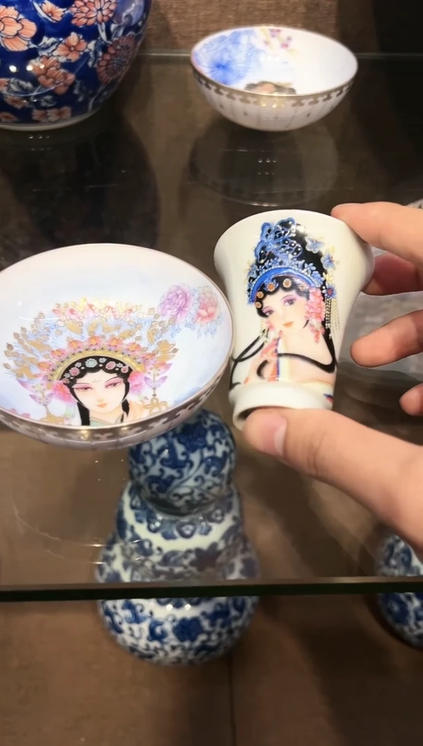 【闪购商品】景德镇手工陶瓷杯摆件