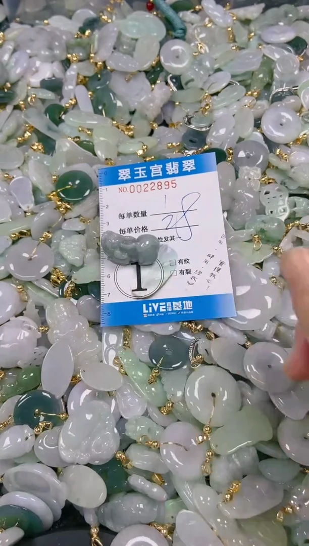 【闪购商品】翡翠颈饰未镶嵌闪购0022895