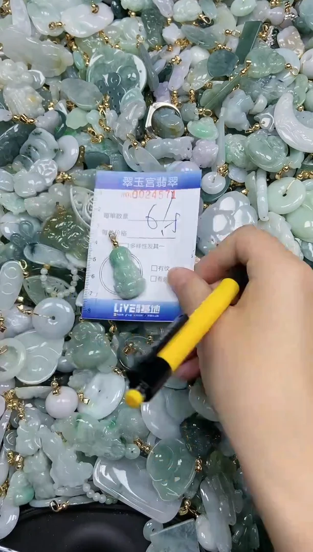【闪购商品】翡翠颈饰未镶嵌闪购0024571
