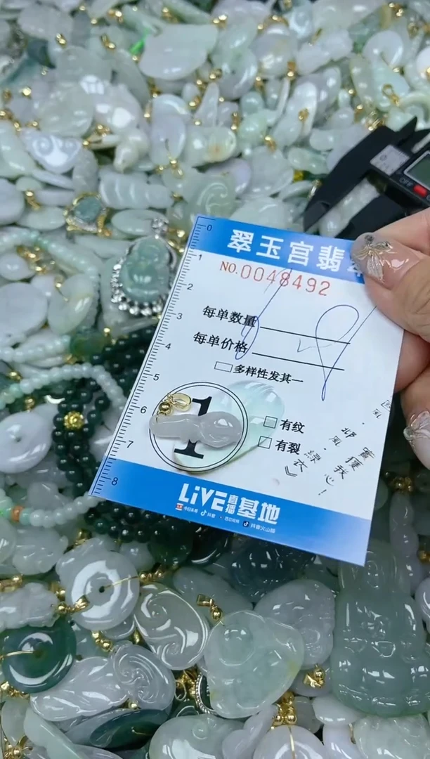 【闪购商品】翡翠颈饰未镶嵌闪购0048492