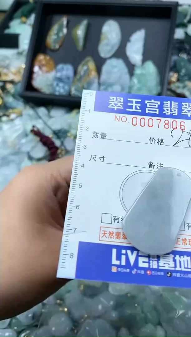 【闪购商品】翡翠颈饰未镶嵌0007806