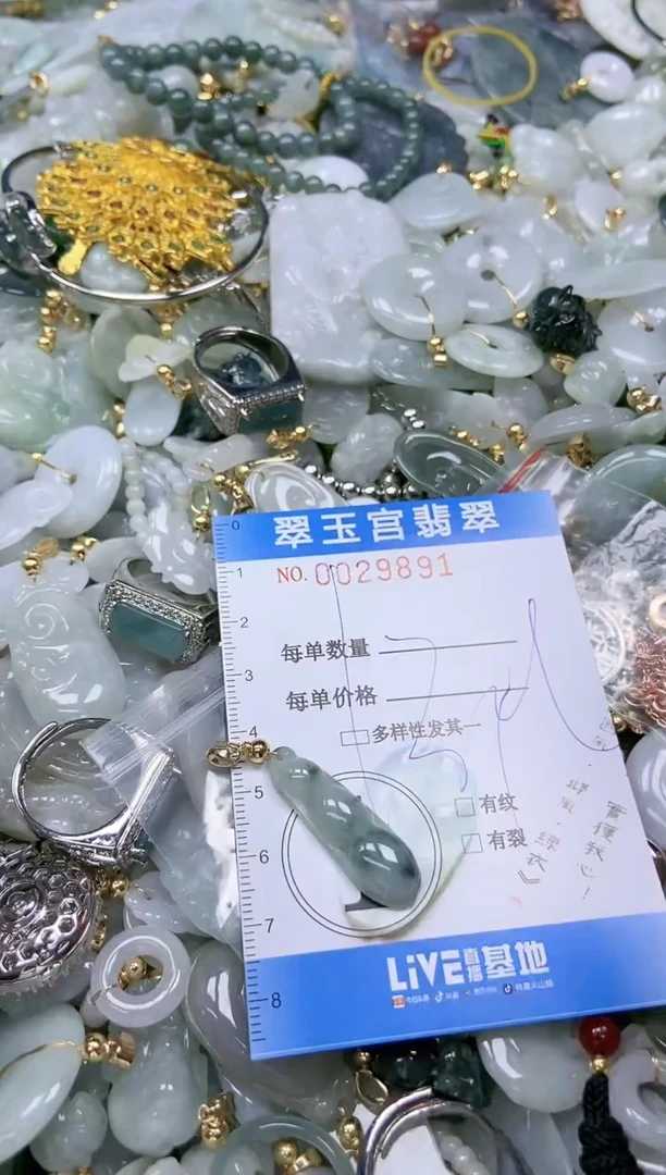 【闪购商品】翡翠颈饰未镶嵌闪购0029891