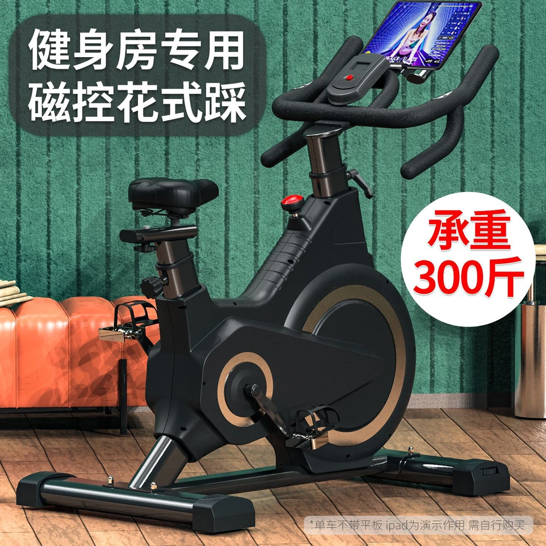 家用燃脂大承重300斤健身车智能磁控静音健身房专用器材动感单车