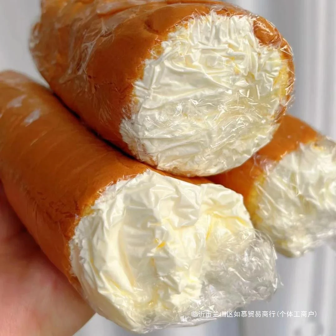 【顺丰包邮】网红老式奶油卷蛋糕 动物奶油面包瑞士卷早餐吃105g/根