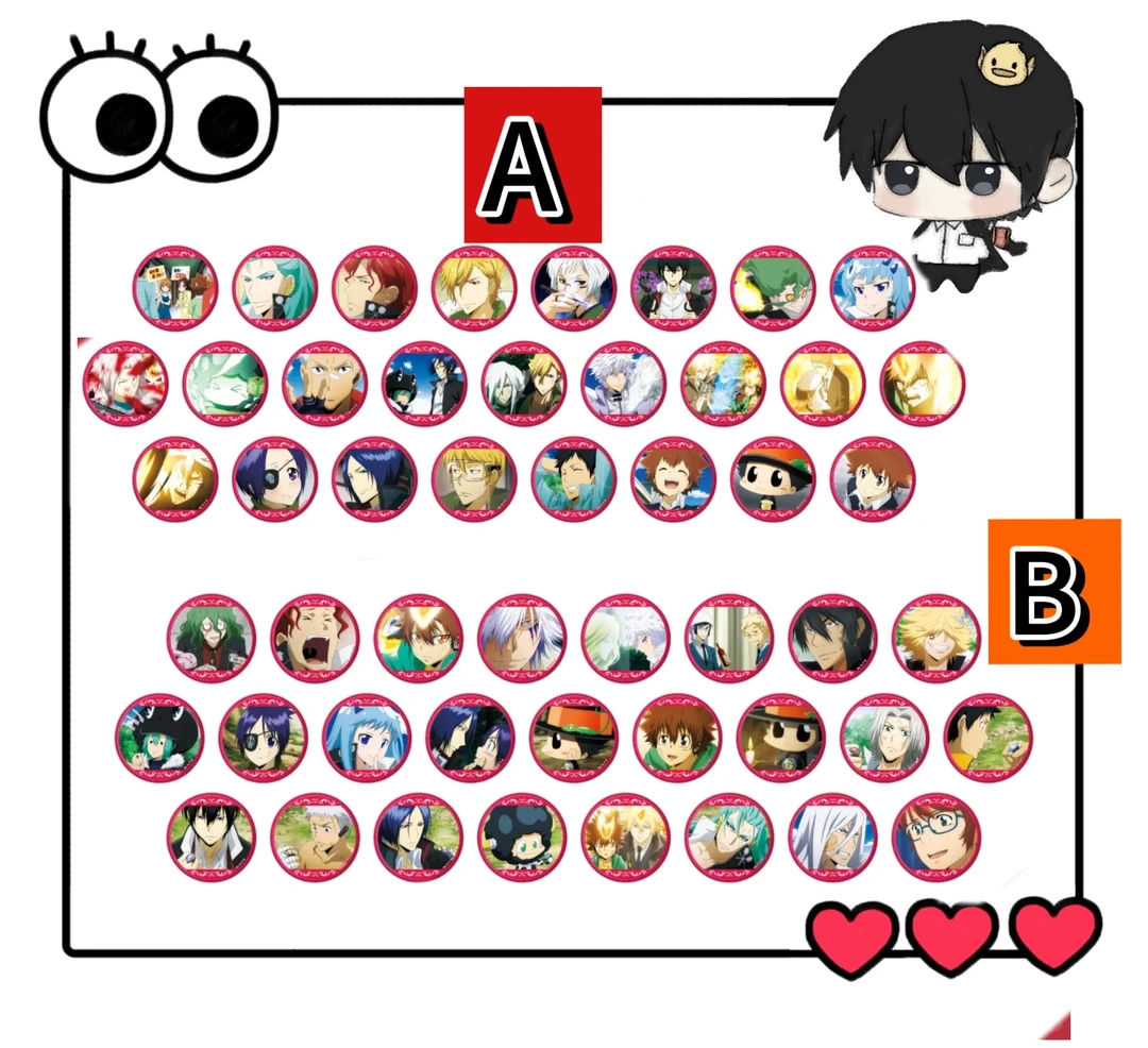 【家庭教师】A3毒池【未来决战】AB款吧唧徽章 默认厂伤 (同意代拆）