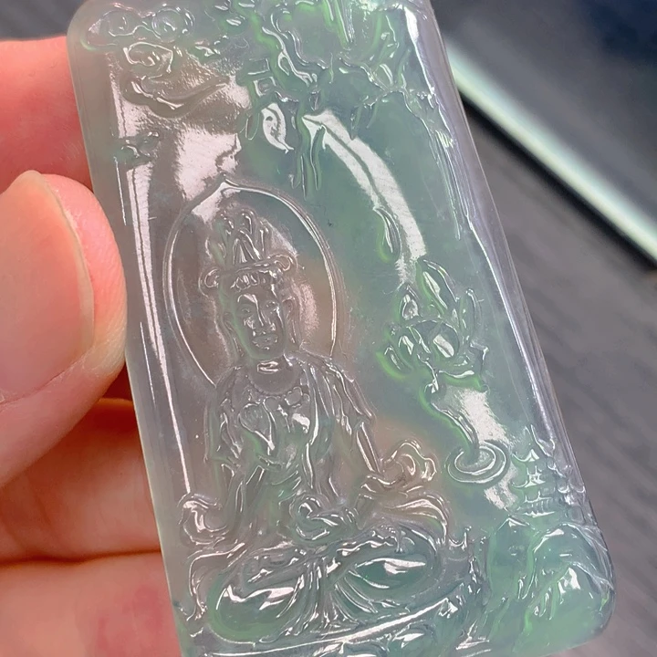 翡翠颈饰未镶嵌天然
