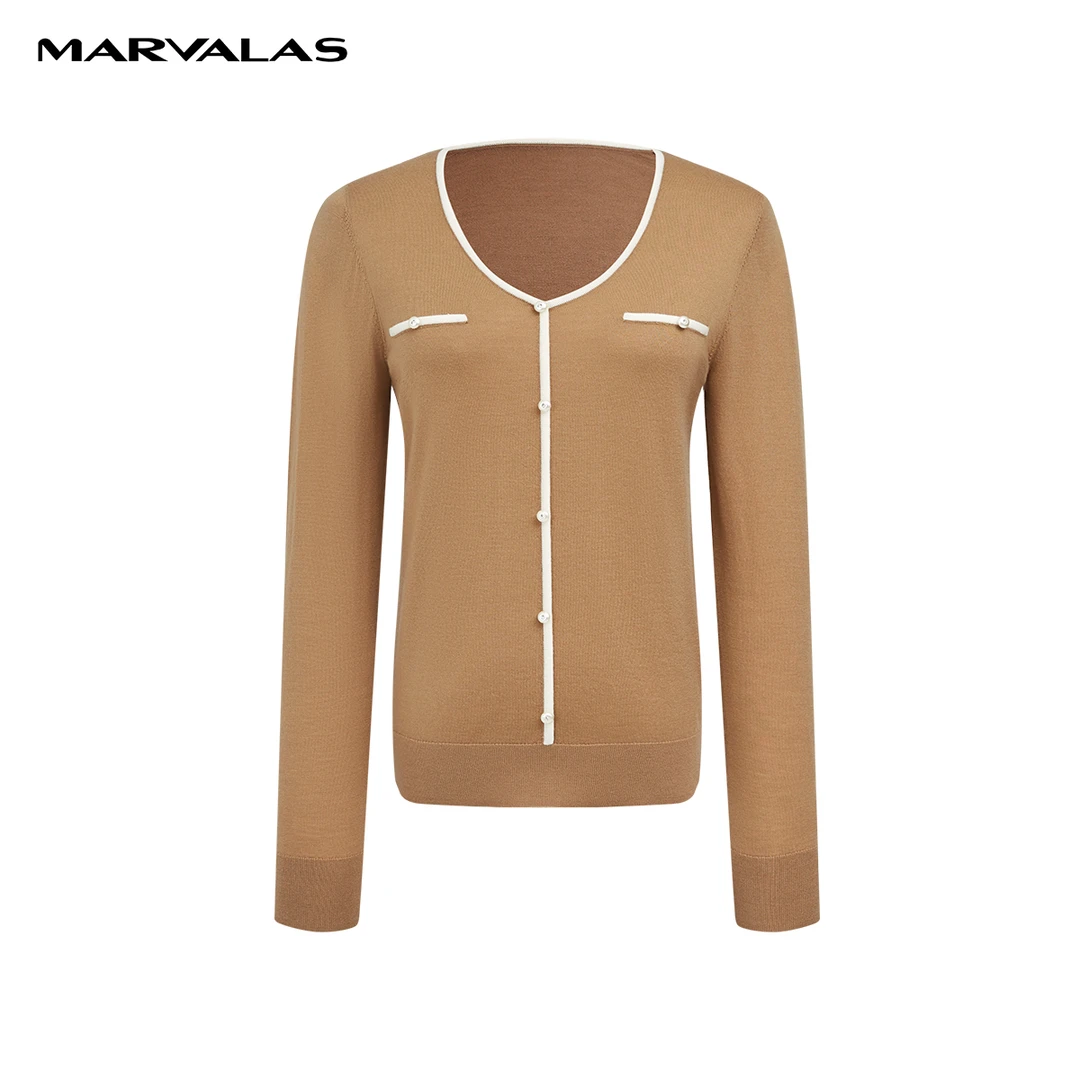 【籽言专属】时尚针织衫女夏季气质显瘦设计感百搭衬衫M733303628