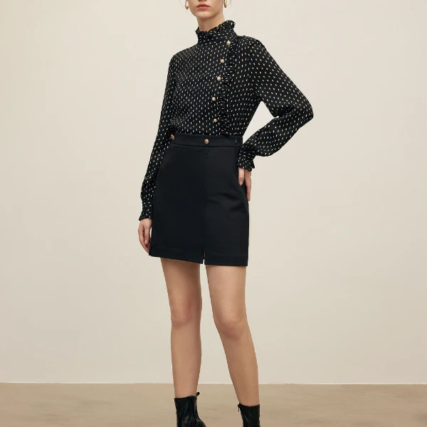 时尚外穿针织衫女春季直身H版亲肤细闪上衣Y330326