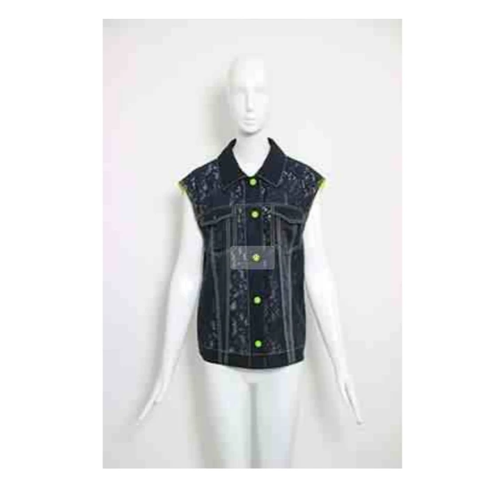 【许半夏推荐】Y400037-81143时尚女士西装领气质马甲夏季新款