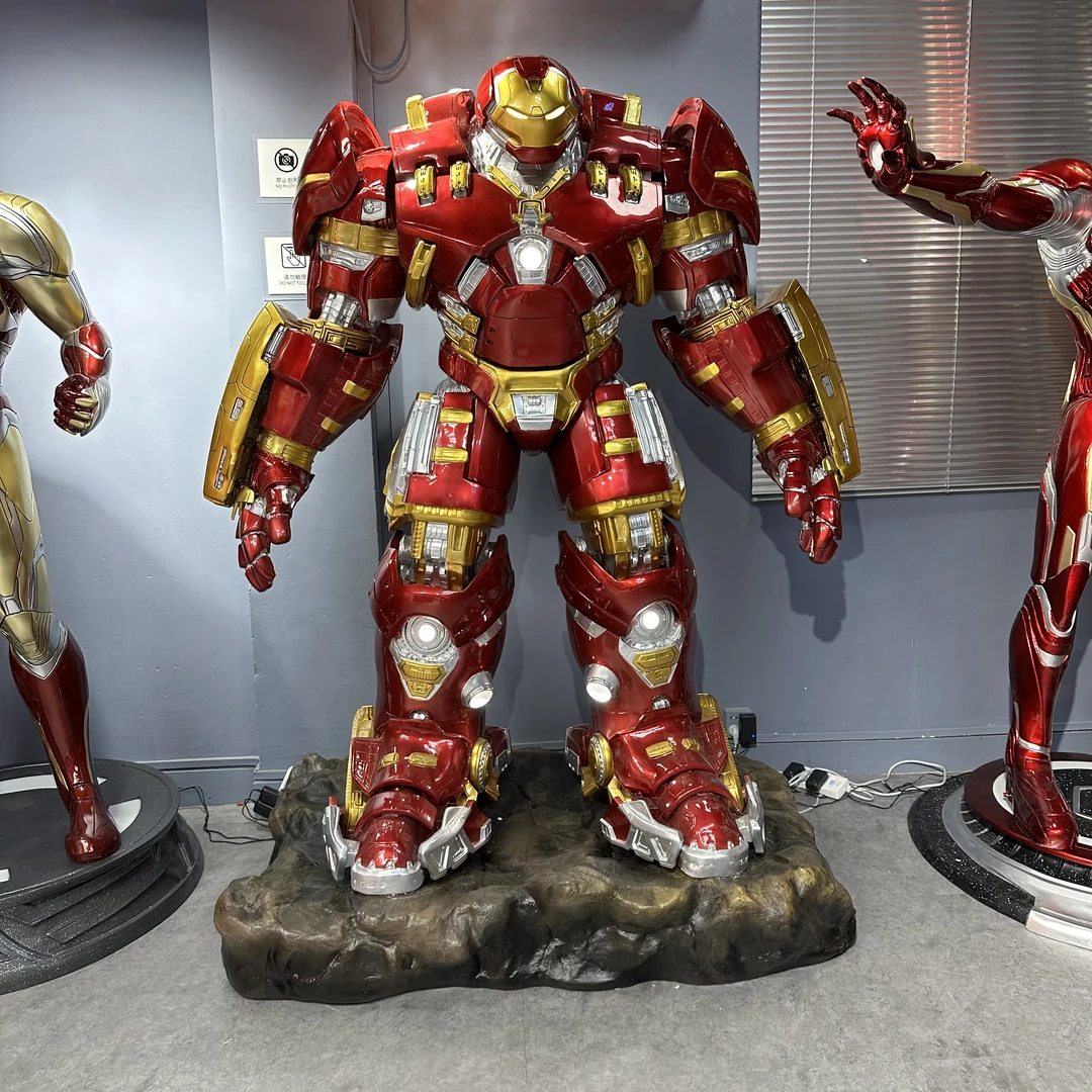 1/2反浩克装甲1.0可发光大型树脂公司装饰家居潮流摆件