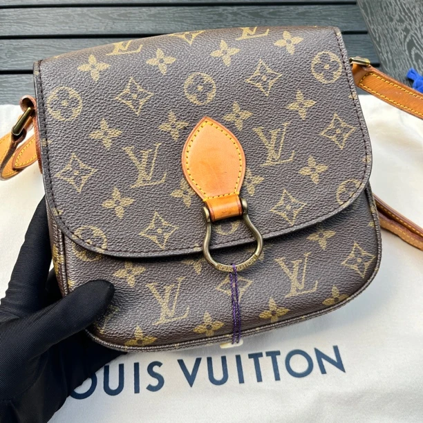 95新 LouisVuitton/路易威登 中号马鞍全原斜挎包