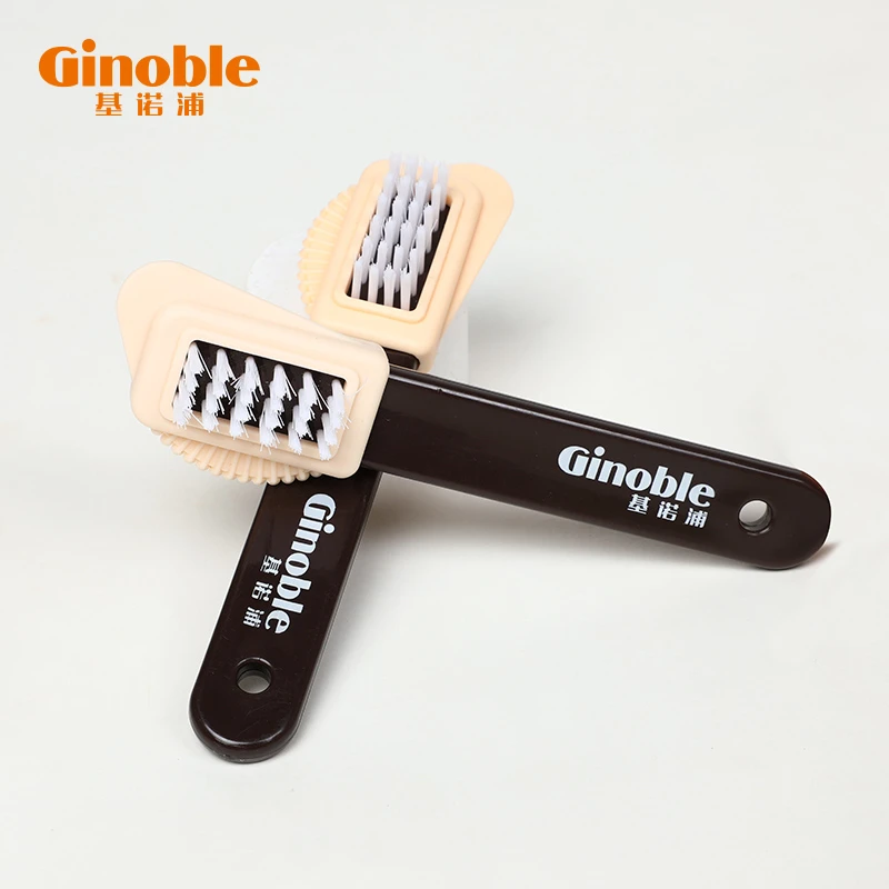 【会员好礼】品牌鞋刷反绒皮专用硅胶鞋刷