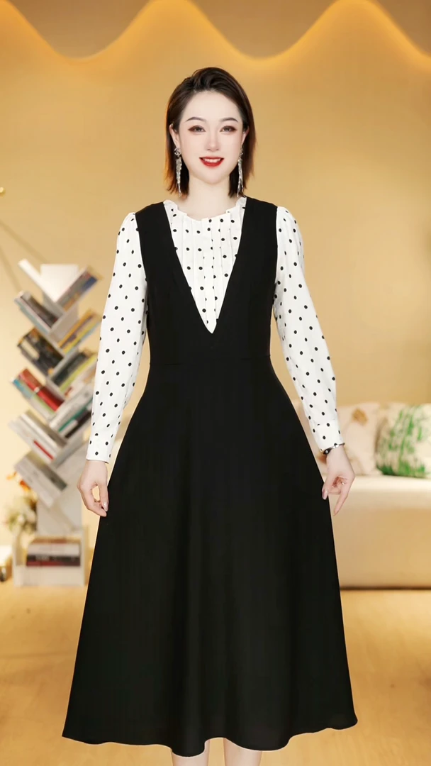 【深圳薇姐清仓】B高端大码原创显瘦连衣裙发顺丰 B241522