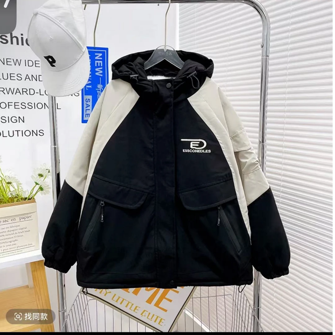 球球家G标加毛冲锋衣胖宝卡码拍大