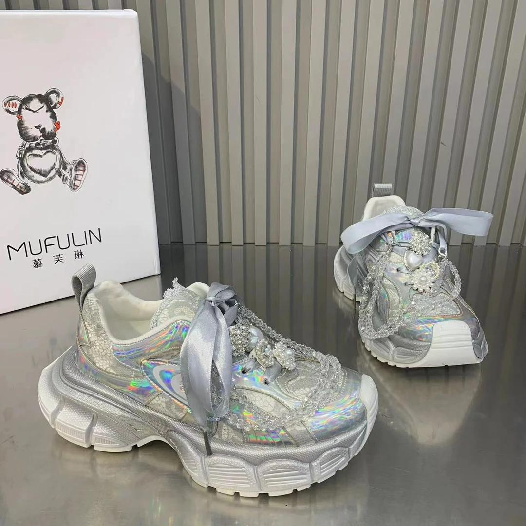 龙哥透气厚底百搭鞋