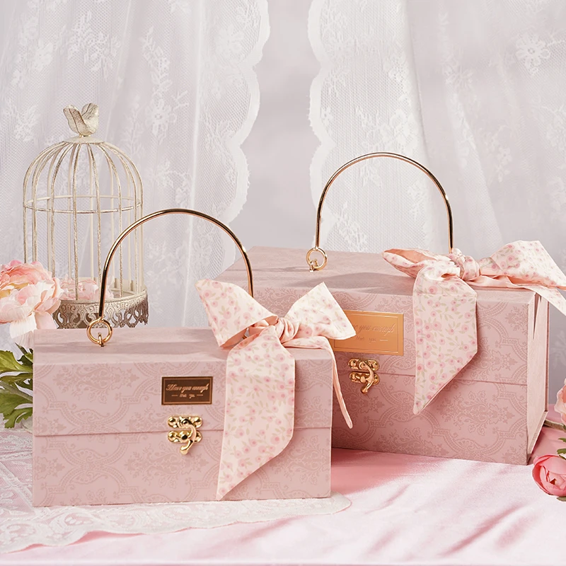 结婚伴手礼空盒母亲节送伴娘伴郎仪式感礼物盒伴娘伴手礼