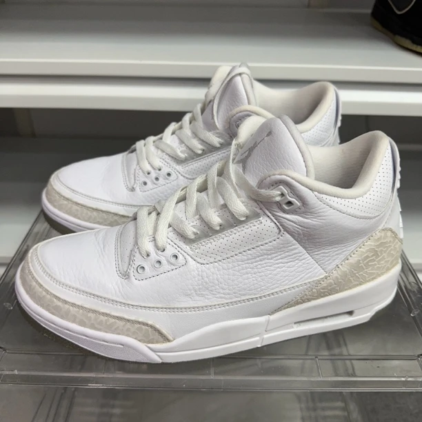 43码 aj3白色 成色很新 平台2999
