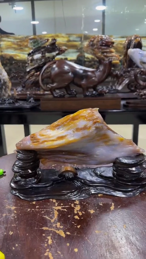 【闪购商品】硅化玉摆件未镶嵌摆件