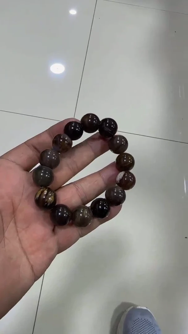 【闪购商品】硅化玉手串未镶嵌手串